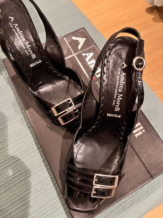 Sapatos verniz em pele N:38 Andrei Morelli