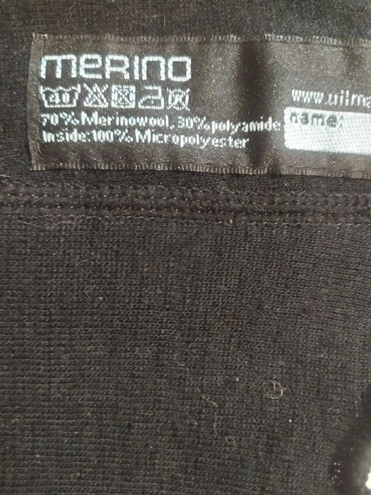 Мотоподшлемник, балаклава Ullmax (Норвегия) шерсть мерино.