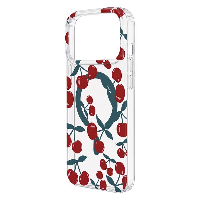 Nakładka Cherry Mag do iPhone 14 Pro 6,1" transparentna