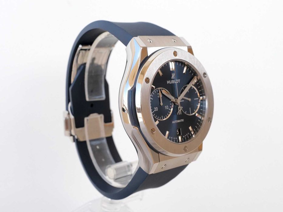 Classic Fusion Chronograph Titanium Blue 45mm