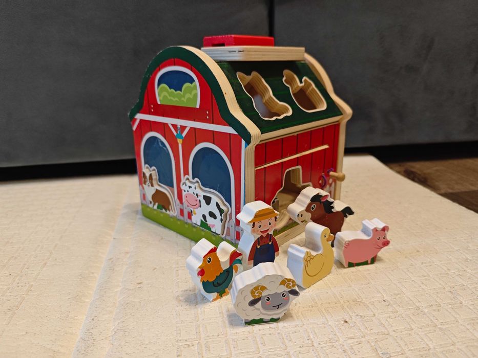 Дерев'яна іграшка Сортер ферма