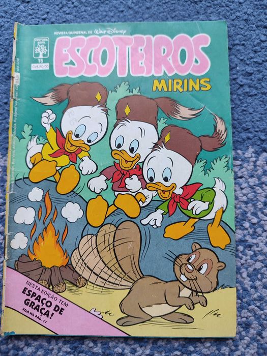 Revistas BD Escoteiros Mirins (2)