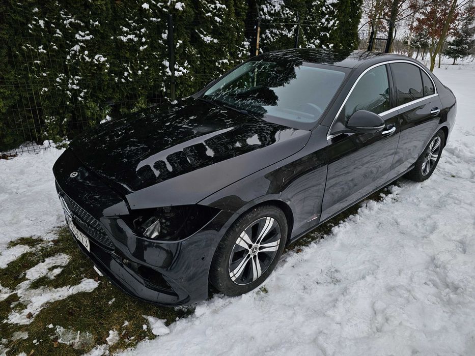 Mercedes C200 204km 4Matik Kamery 360 Salon Polska Wirtualne Zegary