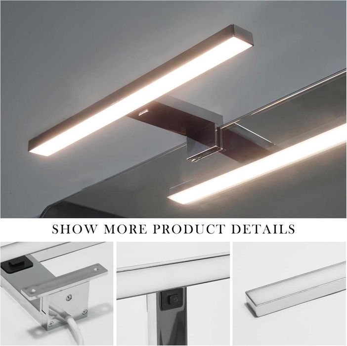 Lampa łazienkowa lustrzana LED DEELUX