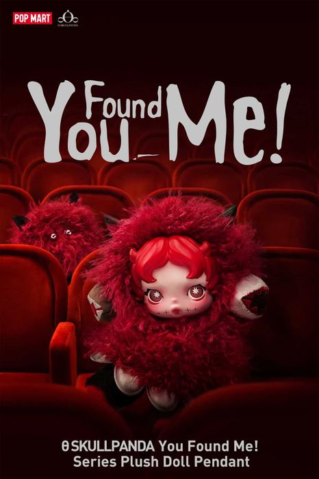 Оригінал‼️ Pop Mart SKULLPANDA You Found Me