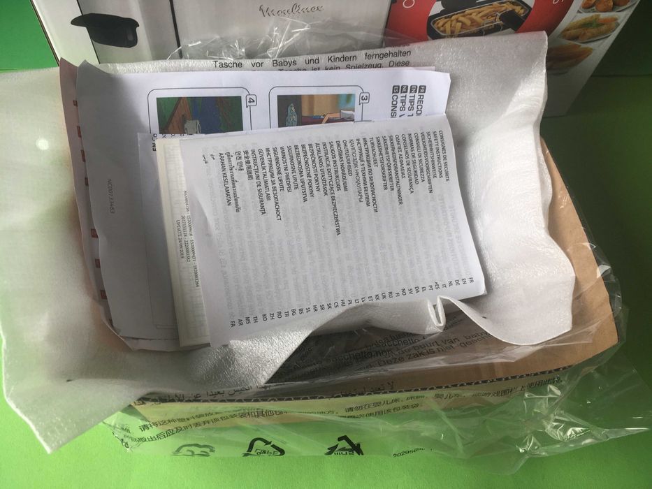 Fritadeira Eléctrica Moulinex Nova a estrear com garantia