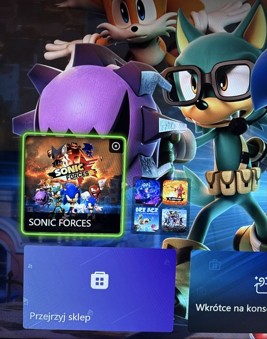 Gra Sonic Forces Polska Wersja Xbox One S X Xbox Series X