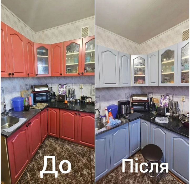Реставрація меблів і кухонних  фасадів. Фарбування меблів.