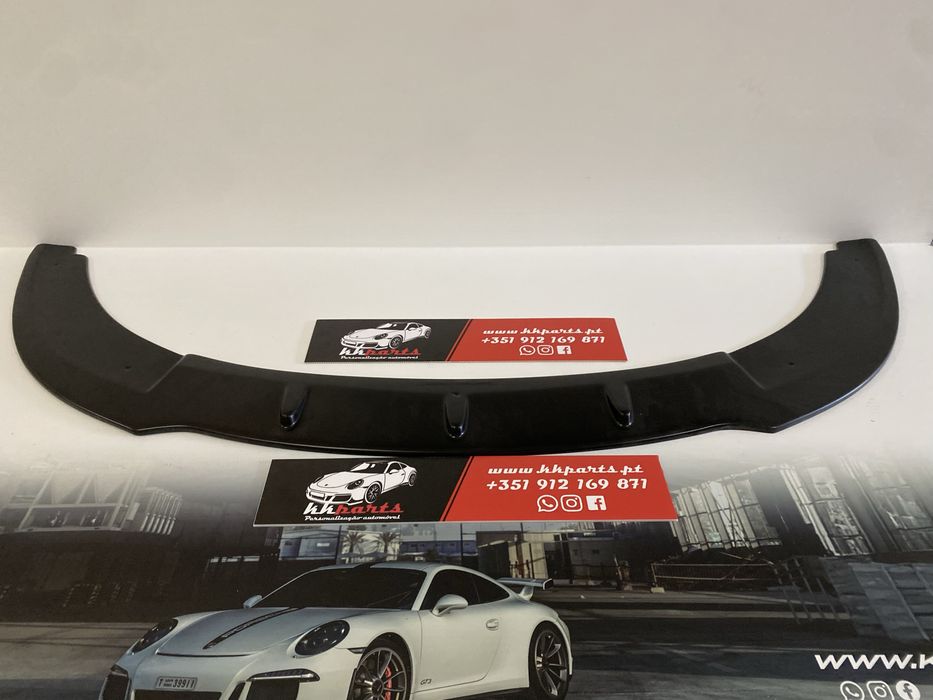 LIP SPOILER FRONTAL PALA ABA LÂMINA FRENTE AVENTAL LÁBIO SEAT LEON 1P FR CUPRA R PERFORMANCE