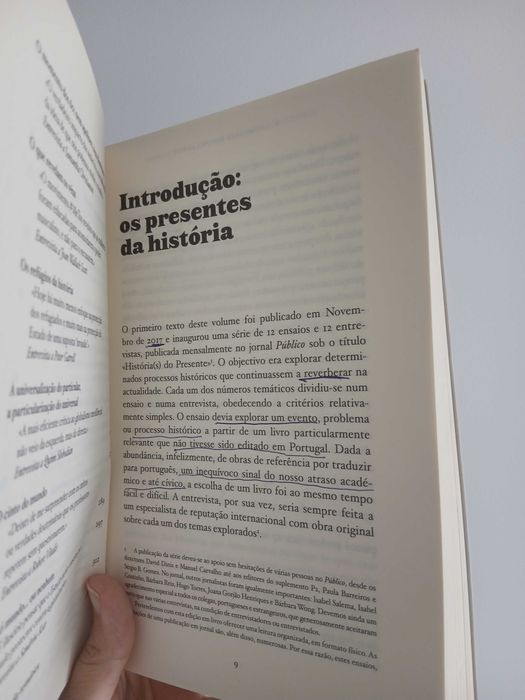 Histórias do presente