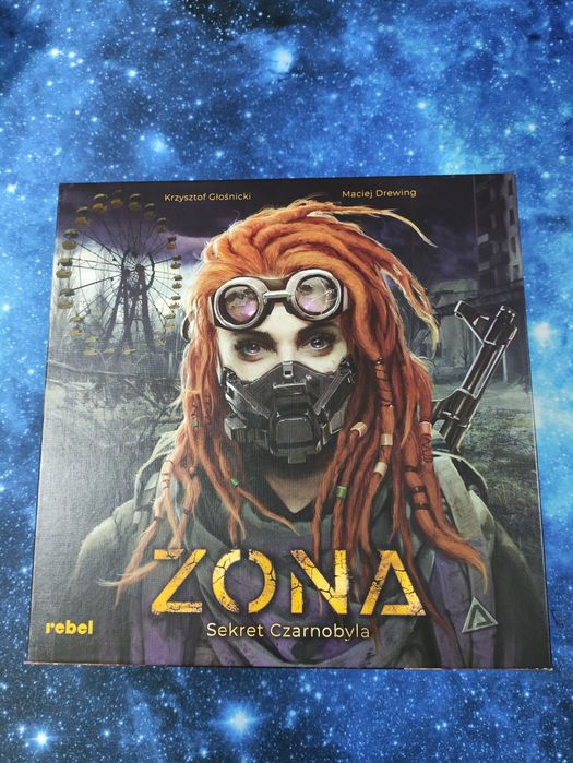Gra Planszowa ZONA Sekret Czarnobyla + mini dodatek z kafelkami