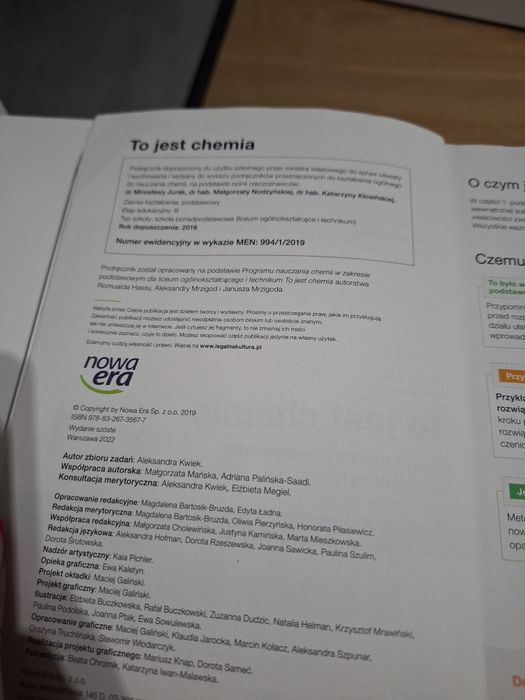 To jest chemia 1
