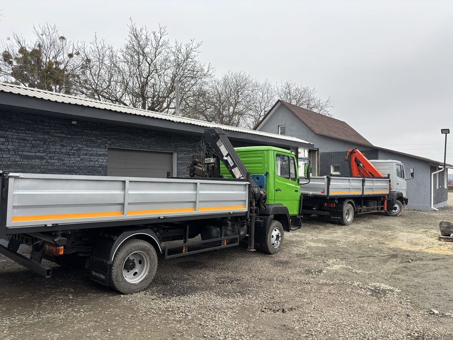 Самоскид самосвал кран маніпулятор під ключ переобладнання