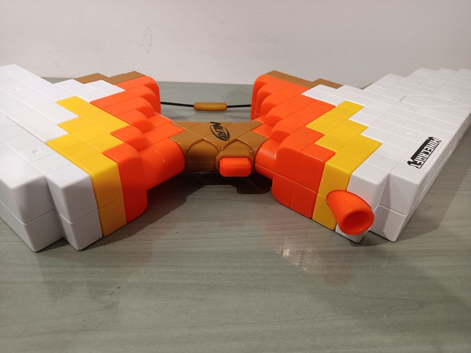 Nerf Minecraft wyrzutnia kusza zabawka dla dzieci