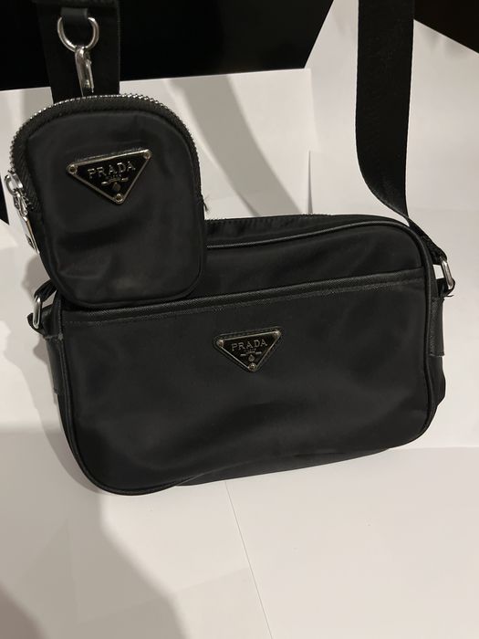 Torba nerka saszetka prada