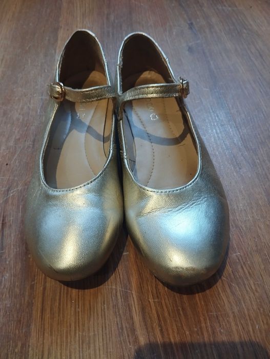 Baleriny złote rozmiar 36 Lasocki