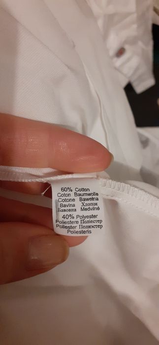 Klasyczna biała koszula 40