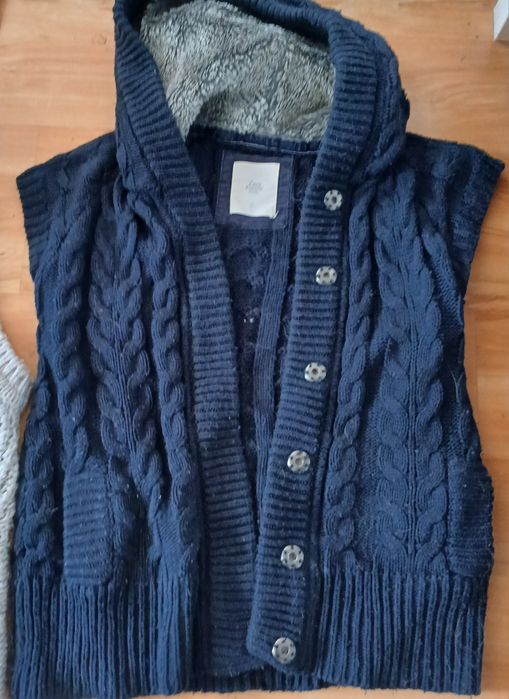 Bezrękawnik ciepły zara