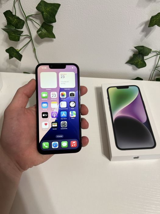 APPLE IPHONE 14 128 GB | Idealny Stan