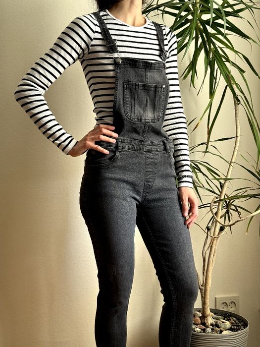 Джинси | Джинсовий комбінезон S | Джинсовый комбинезон