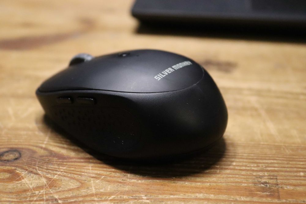 Silver Monkey M90 Wireless Comfort Mouse Black Silent (5944)