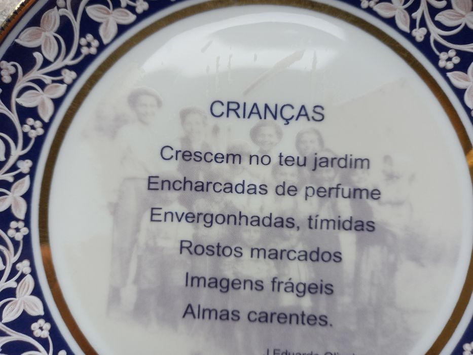 Crianças - prato porcelana SPAL