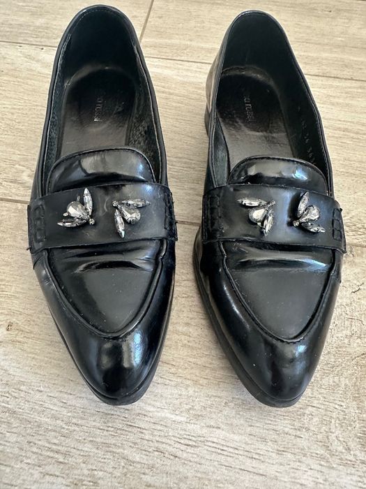 Loafersy Mokasyny skórzane Gino Rossi Alba 36