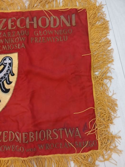 Sztandar Przechodni z okresu PRL