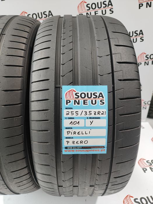 200 Euros 2 pneus como novos 255-35ZR21 Pirelli - Oferta dos Portes