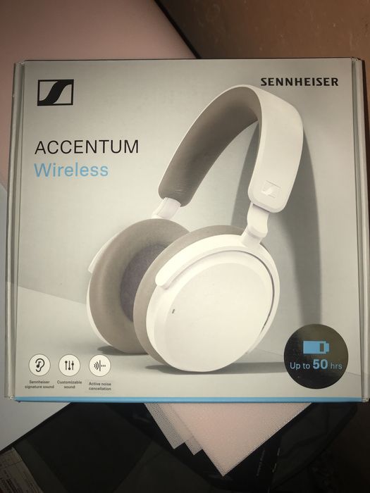 Sennheiser accentum wireless white