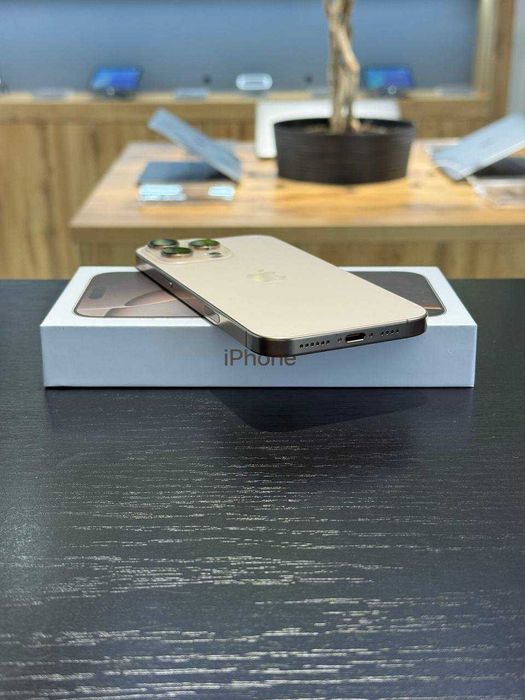 iPhone 16 Pro Max, 256Gb, Desert Titanium, Esim, Обмін/Гарантія