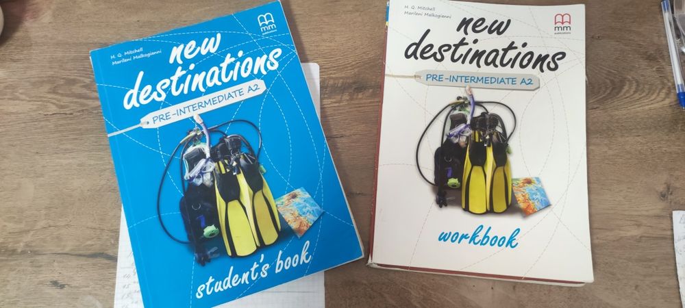 Навчальні посібники new destinations studens book ,workbook