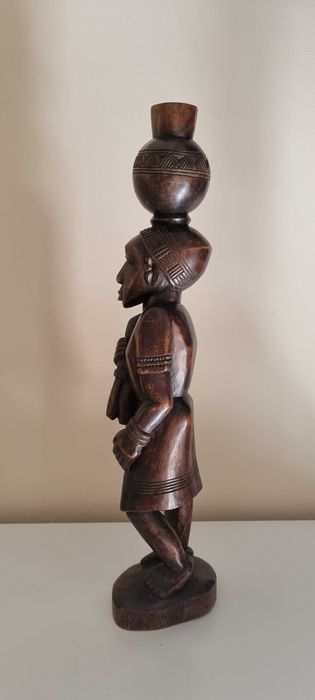 Estatuetas, Peça de Arte Africana Original