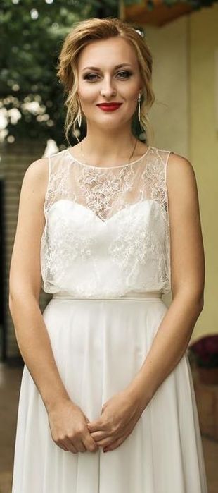 Весільна стильна сукня UNONA