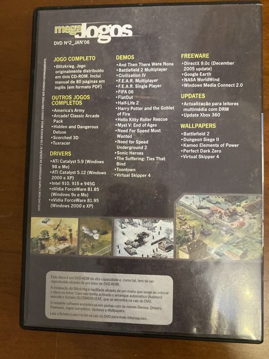 Videojogo BLITZKRIEG pc dvd