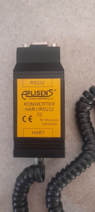 Konwerter / Modem HART / RS232 Aplisens - NOWY (Old Stock)