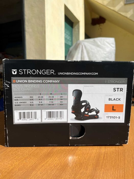 Fixações Snowboard Union STR