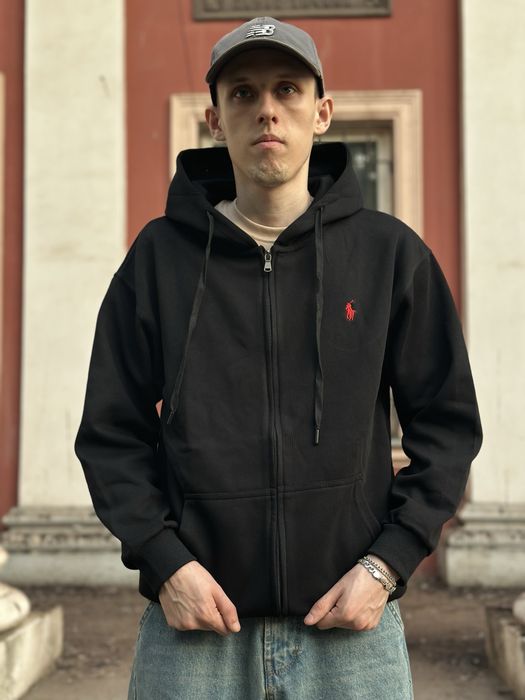 Кофта Поло Ральф Лаурен черная  Зіп-худі Polo Ralph Lauren Кофта Polo
