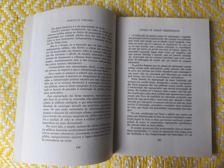 Estudos de Direito Administrativo–  Marcello Caetano