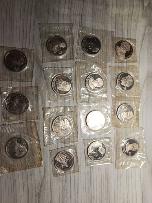 Монеты юбилейные СССР proof