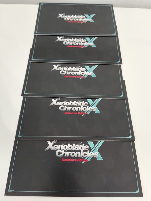 Cartas Xenoblade Chronicles X definitive edition Switch
