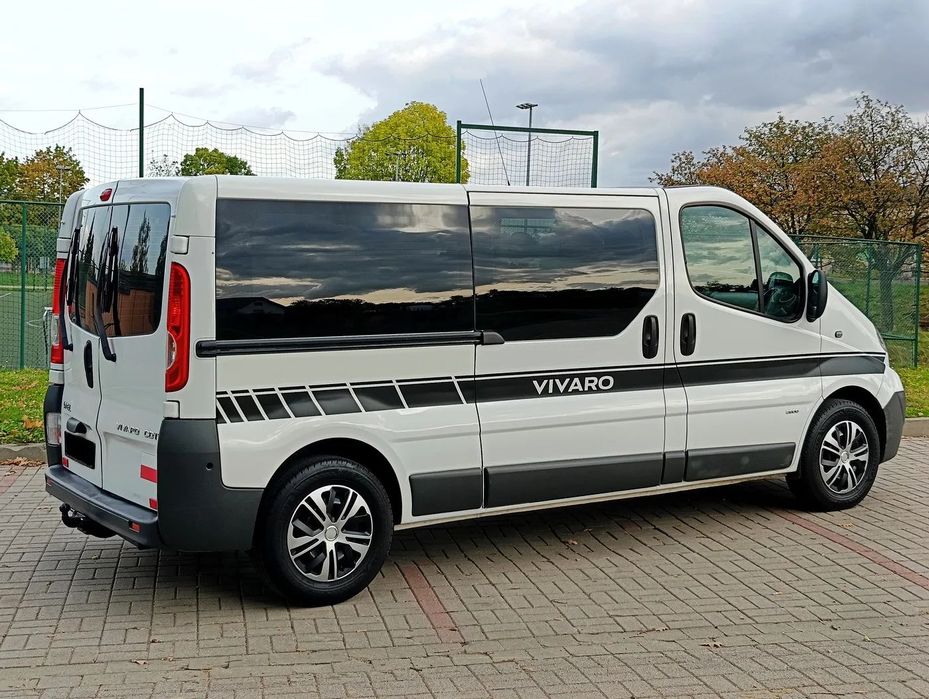 Opel Vivaro 2.0 CDTI 115KM, LONG, Klima, 9 Osób, Najlepszy Silnik !, Zadbany !