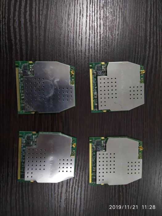 Продам Б.У. XR3 радиоплату Xtreme Range3 Ubiquiti 2,7-3,7 ГГц mini-PCI