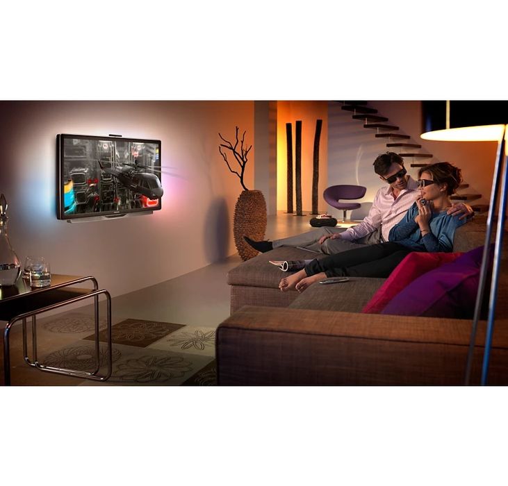 TV LED 49 4K UHD Philips Ambilight