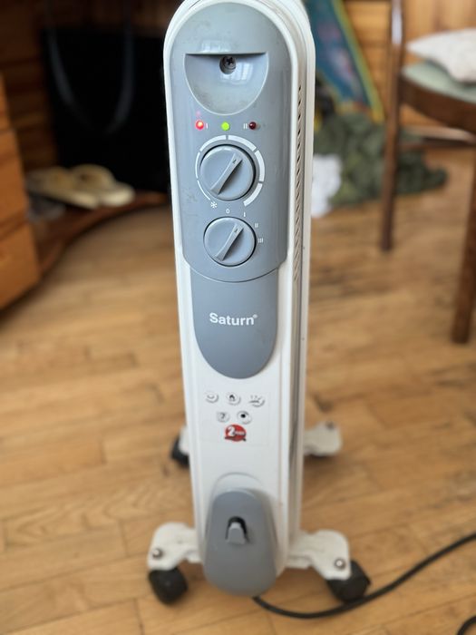 Калоріфер, масляний обігрівач на роликах, обігрівач Saturn