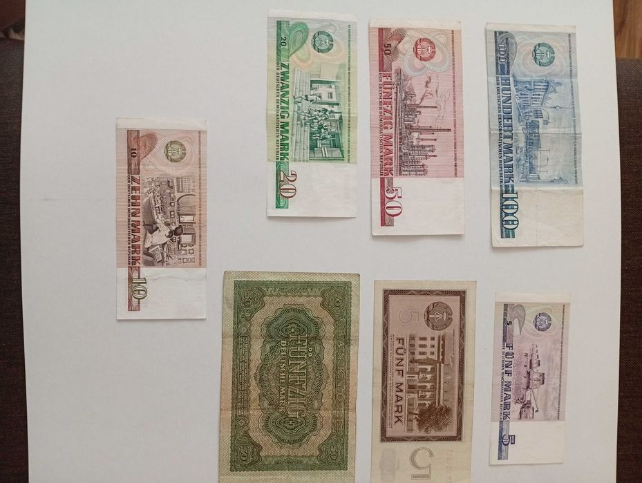 Banknoty niemieckie,DDR.