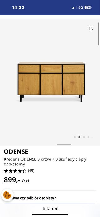 Sprzedam piekna nowa komode