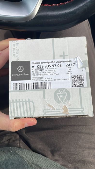 Comando Volante Direito Mercedes - Original Novo