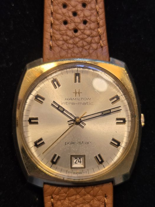 Zegarek Hamilton Intra-matic Pole-star 1969 | Mikrorotor 30J | EPSA