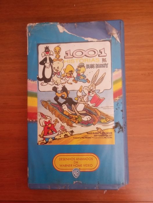 VHS - 1001 histórias de bugs bunny